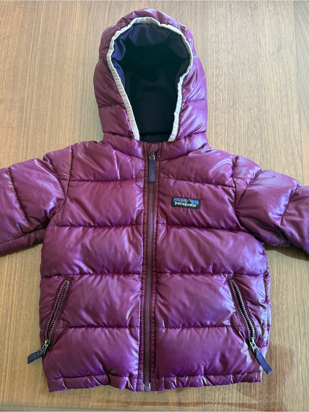 Patagonia Purple 2T Girls Puffer Coat